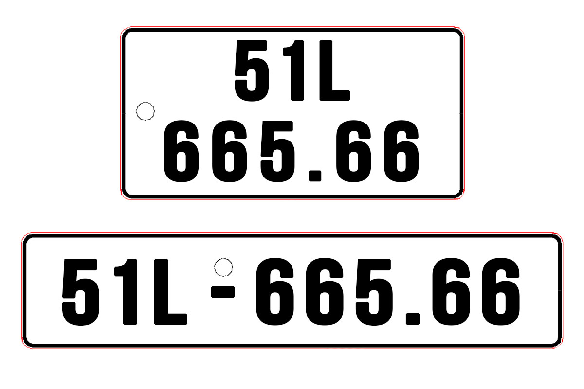 51L 665.66 Biển Số Đẹp